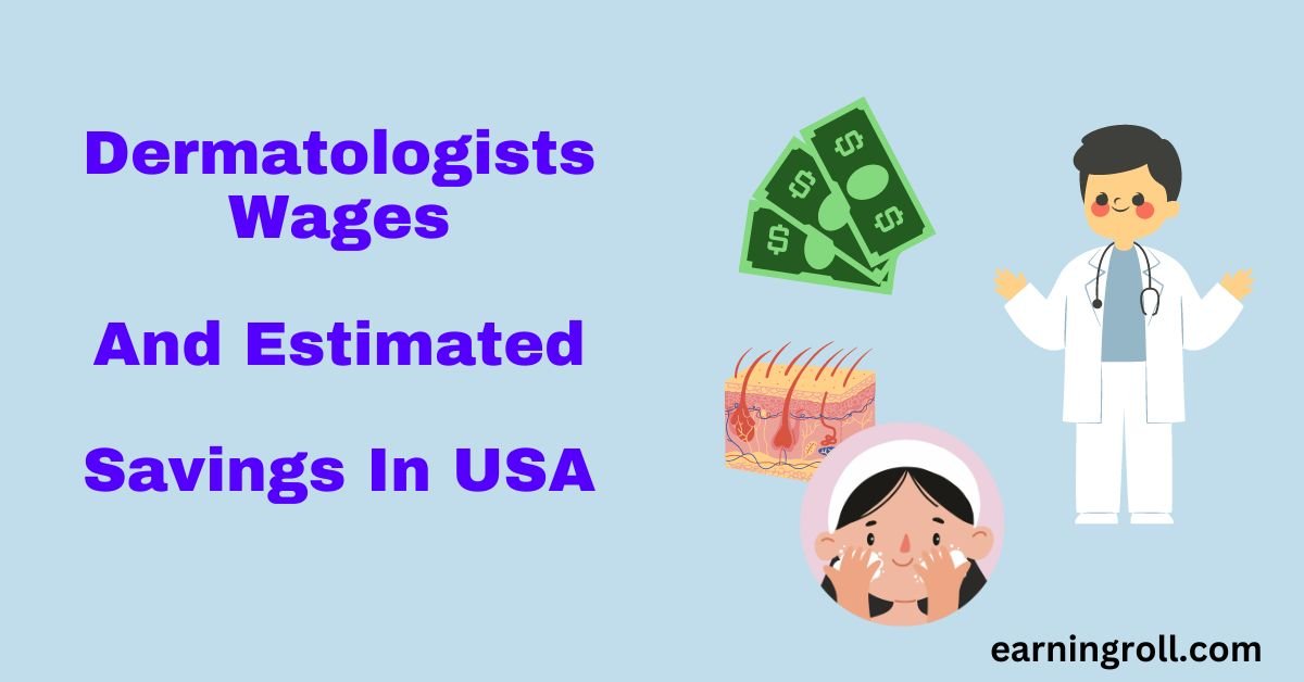 dermatologist wages in usa